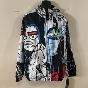NWT Jean Michel Basquiat + Members Only windbreaker